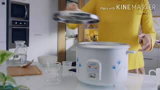 v guard rice cooker how to use