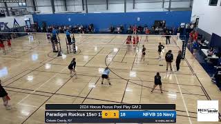 NFVB 16 Navy vs. Paradigm Ruckus 15s (2024.01.27)