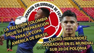Selección Colombia sub 20 arrolladora ante Tahiti 6-0 - La Selección de mayores entrena en Bogotá