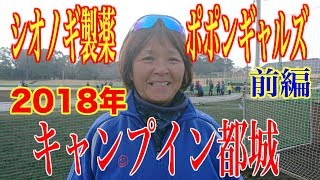 【元祖マー坊チャンネルNo514】シオノギ製薬女子ソフトボール　都城で2018春キャンプ　前編