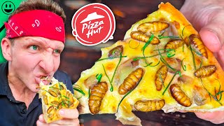 Pizza Hut Vietnam Creates Worm Pizza!! Asia’s Wildest Pizzas!!