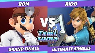 TAMISUMA 169 GRAND FINALS - Rido (Link) Vs. Ron (Dr. Mario) Smash Ultimate SSBU