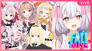 【FALL GUYS】かわいい女の子たちと初心者がやるフォールガイズ！！【Vtuberゆいまるちゃん】