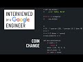 Coin Change Problem: Python interview with a Google engineer