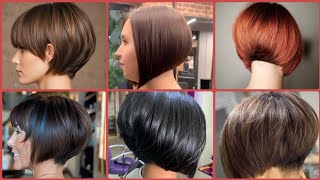 Most Beautiful \u0026 Stylish Women's Short Bob Hair Cut Designs Collections #2025 #beautygirlscracks