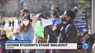 Video: UConn Students protest sexual assault on campus