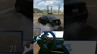 Forza Horizon 5 Gameplay: BMW M5 E60 Drift #short #steeringwheel