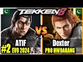 ATIF is the BEST Tekken 8 Dragunov? ATIF (DRAGUNOV) vs Dexter (HWOARANG) Tekken 8 Replays