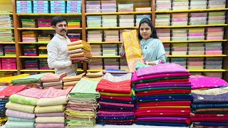 మహాలక్ష్ముల కోసం స్పెషల్ చీరలు ఆఫర్లో | Lb nagar Lpt Market wedding season Offer Sale