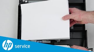 Load Paper in 3x500 Sheet Feeder | HP PageWide Enterprise Color 586 MFP | HP