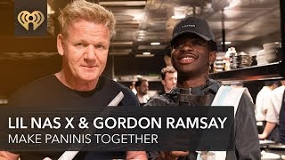 Gordon Ramsay Teaches Lil Nas X How To Make A Panini | Fast Facts