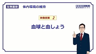 【生物基礎】　体内環境の維持2　血球と血しょう　（１７分）