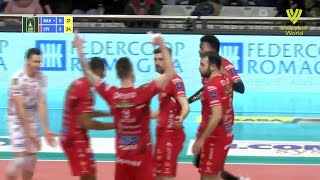 Consar RCM Ravenna vs. Cucine Lube Civitanova - FIVB - Super Liga - Match Highlights