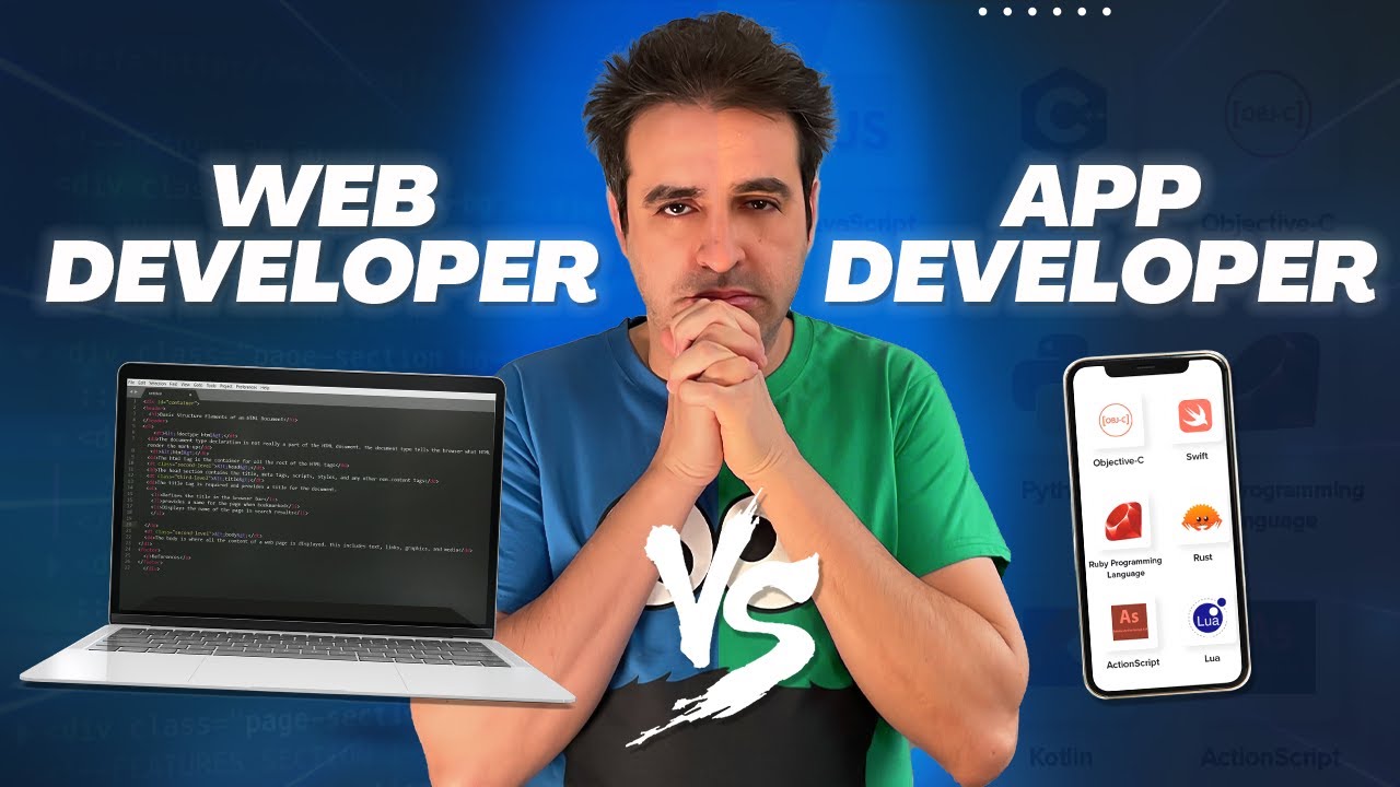 Web Development Vs Mobile App Development - Which One To Choose ? - YouTube