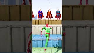 GTA 5 Epic Water Ragdolls | Spider-Man Jumps / Fails ep.103 #shorts