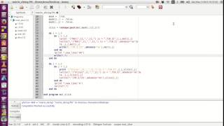 Fortran Programming Tutorials (Revised) : 037 : Fortran Array Indexing, Printing arrays
