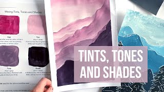 Tints tones and shades