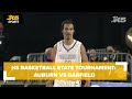 HS Basketball State Tourney:  Auburn vs. Garfield 3A Boys Semi's