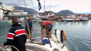 Zeilen met de Rania van Plataria naar Parga (2) - Sail Ionian 2015-08