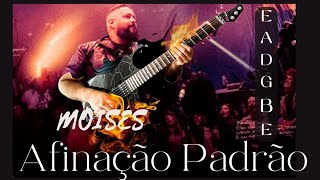 Como tocar, Moisés (Fernandinho) Guitarra - AFINAÇÃO PADRÃO (Música + Aula)