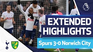 Lucas, Sanchez and Sonny make it three in a row for Conte! SPURS 3-0 NORWICH | EXTENDED HIGHLIGHTS