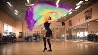 Wings (Veils-Flags.)Bellydance tutorials from Di Dzhaff.