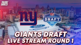 New York Giants 1st Round Draft Live Stream