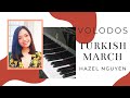 Volodos Turkish March - amazing piano - Hazel Nguyen