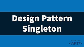 Singleton design pattern. Simple example in PHP