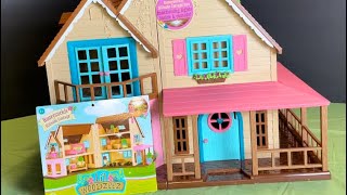 UNBOXING Doll House | $50 Doll Cottage Review | is it worth it? | Honeysuckle Cottage | Lil Woodzeez