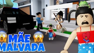 DESCOBRIR QUE MINHA MÃE É MALVADA NA CIDADE BROOKHAVEN!! (ROBLOX)😭🙄