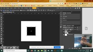 Digital Notan Designs on Photopea