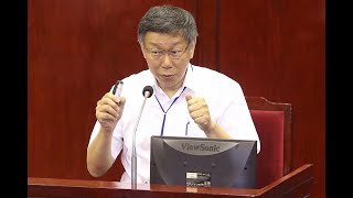 影／議員批柯文哲 公開扁病情沒醫德