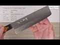 Tanaka Yo VG-10 Nashiji Nakiri 165mm Quick Look