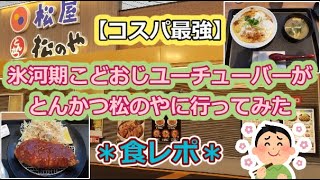 【コスパ最強】氷河期こどおじユーチューバーが、とんかつ松のやに行ってみた【食レポ】