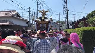 令和元年 寒川町 一之宮 八幡大神 神輿宮入