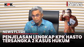 KPK Jelaskan Secara Rinci Peran Hasto Kristiyanto sebagai Tersangka Suap dalam Kasus Harun Masiku