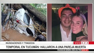 🚨 CONMOCIÓN EN TUCUMÁN: UNA PAREJA MURIÓ AL QUEDAR ATRAPADA EN MEDIO DEL TEMPORAL