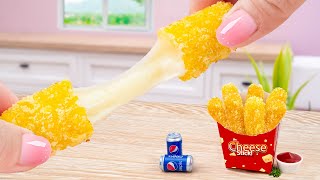 Delicious Miniature Mozzarella Cheese Sticks Recipe 🧀 ASMR Cooking Mini Food