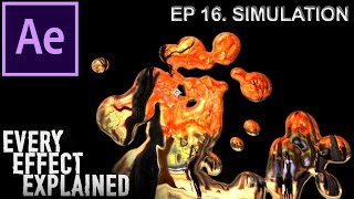 How to use the Simulation Effects in Adobe After Effects CC (Explained Ep. 16)