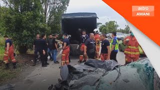 Kereta hilang kawalan, remaja antara empat maut