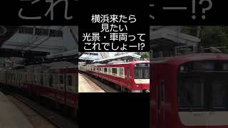 【楽しい横浜の鉄道】横浜来たらコレ見ようぜ【相鉄 京急 東急 相鉄東急直通線】2023.07.22 #shorts