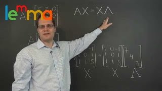 Linear Algebra 18a: Introduction to the Eigenvalue Decomposition