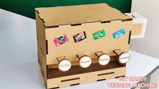 How to Create Candy Vending Machine || DIY Candy Machine