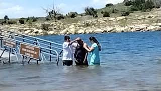 Ephraim Chavez baptism 6-13-23 Fort Sumner NM