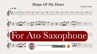 Shape of My Heart - Play along for Alto Sax