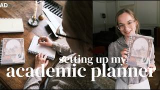 Setting up my Academic Planner 2025