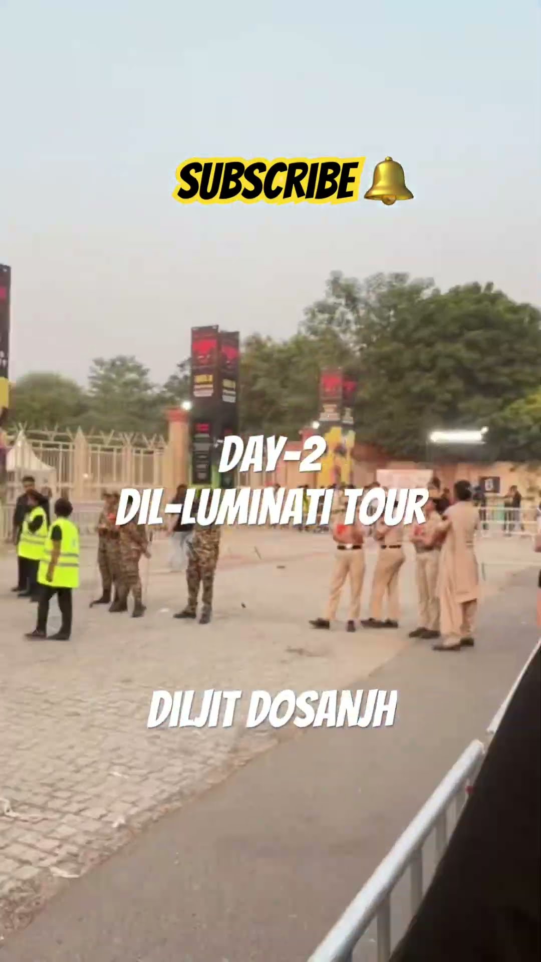 Diljit Dosanjh LIVE! Entering JLN Stadium For Dil-Luminati Concert! 🎶🔥 ...