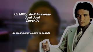 Un Millón de Primaveras - José José (Cover IA)