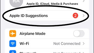 How To Fix Apple ID Suggestions✅
